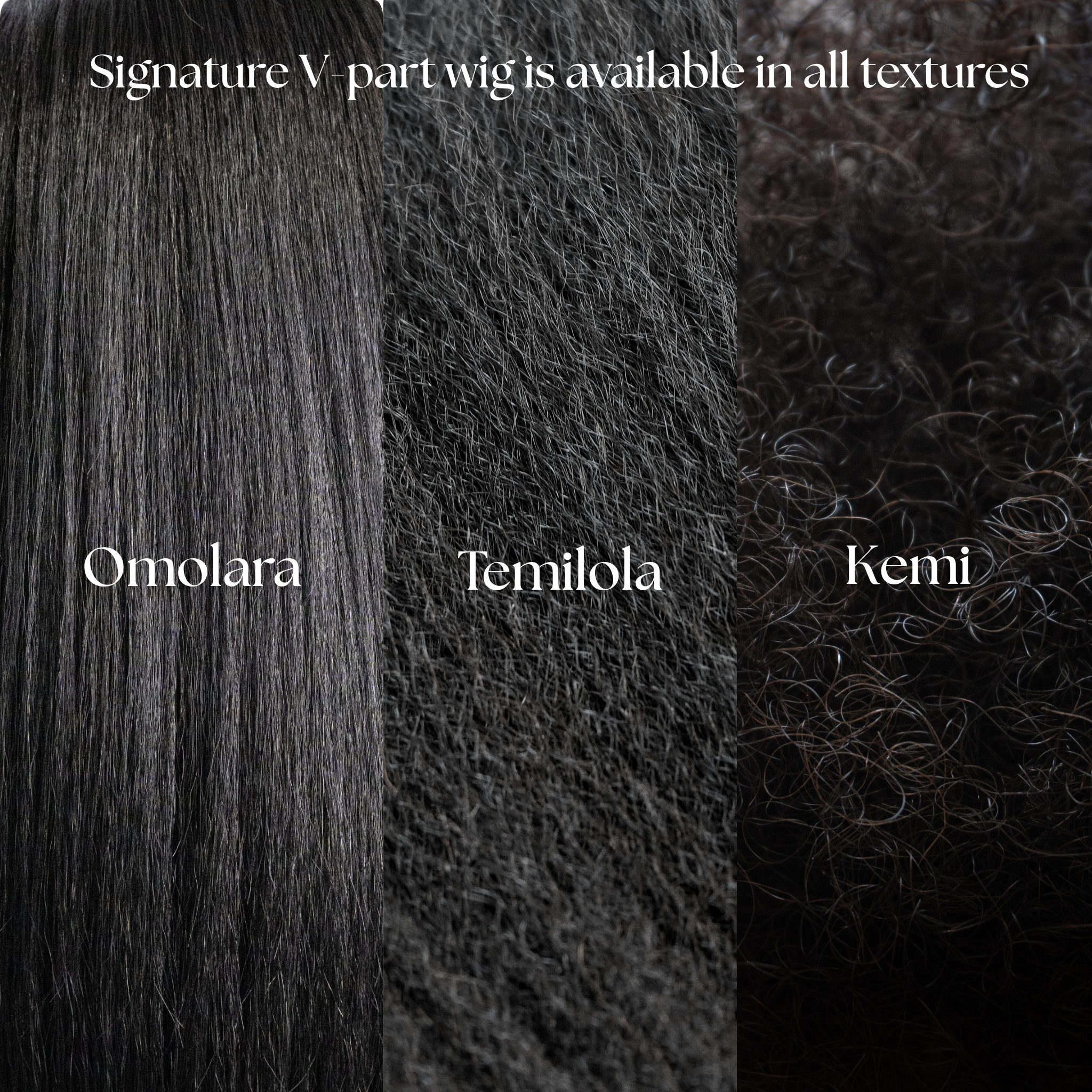 Signature V-Part Wig
