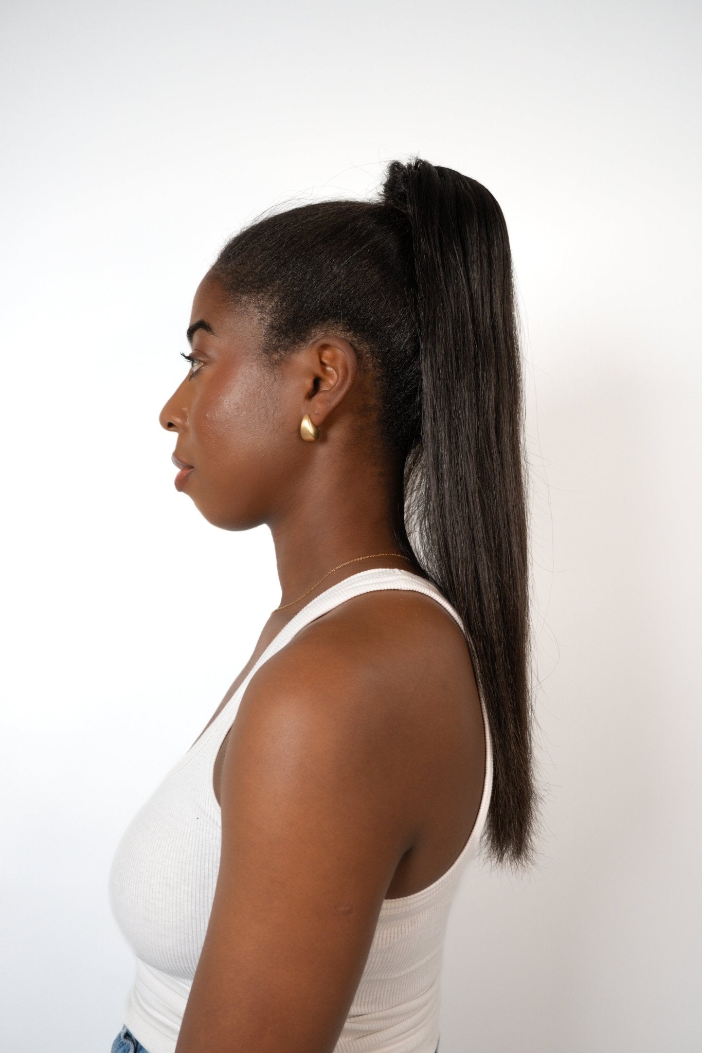 Omolara (Relaxed Straight) Ponytail - Roots by Tayo