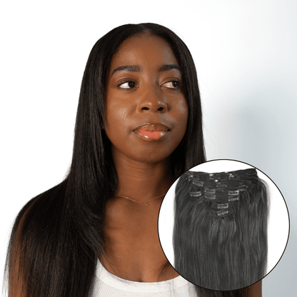 Omolara Clip - in Set - Silk Pressed &amp; Relaxed - Roots by Tayo