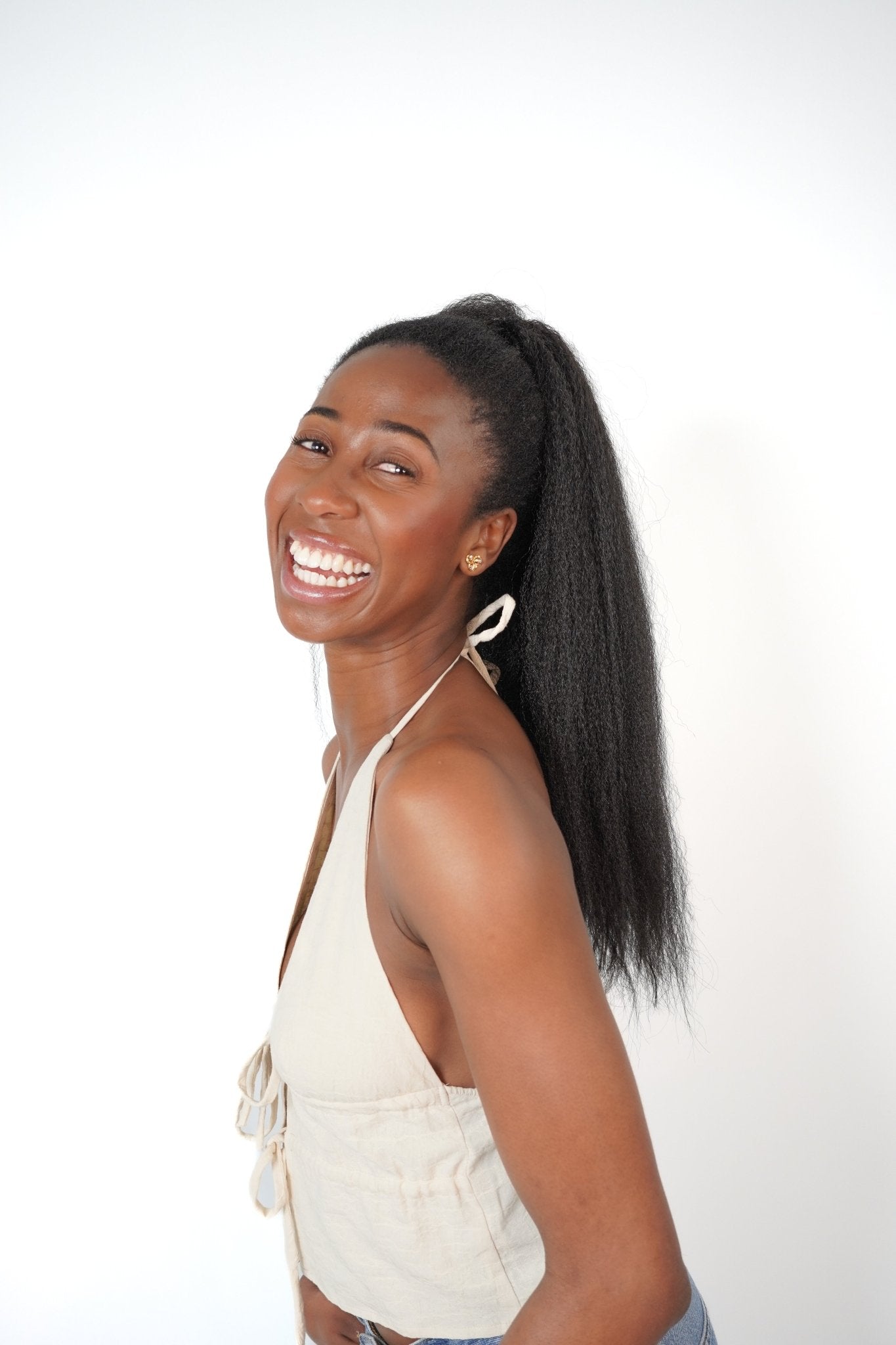 Temilola (Blowout Afro Texture) Ponytail - Roots by Tayo